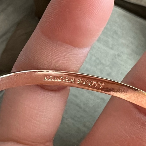 Rose Gold Kendra Scott Elisa Necklace Bracelet Matching Set - Picture 11 of 13